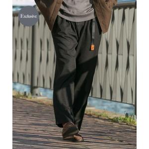URBAN RESEARCH ROSSO MEN パンツ 3H Dry Fabricナイロンリラックス