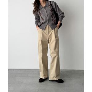 パンツ HARING　クラシックタックパンツ レディース