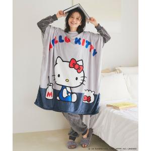 パジャマ ルームウェア 「sanrio characters」HELLO KITTY/ハローキティあったか着るフリース毛布ウェア「サンリオキャラクター