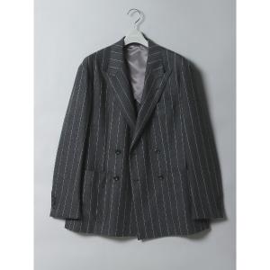 ジャケット テーラードジャケット GOOVI ダブルブレストジャケット