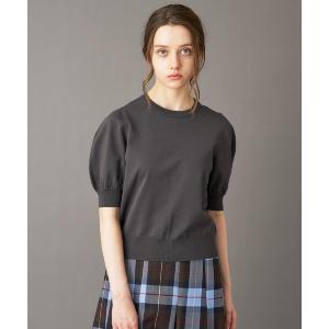 ニット セーター パフスリーブニット レディース