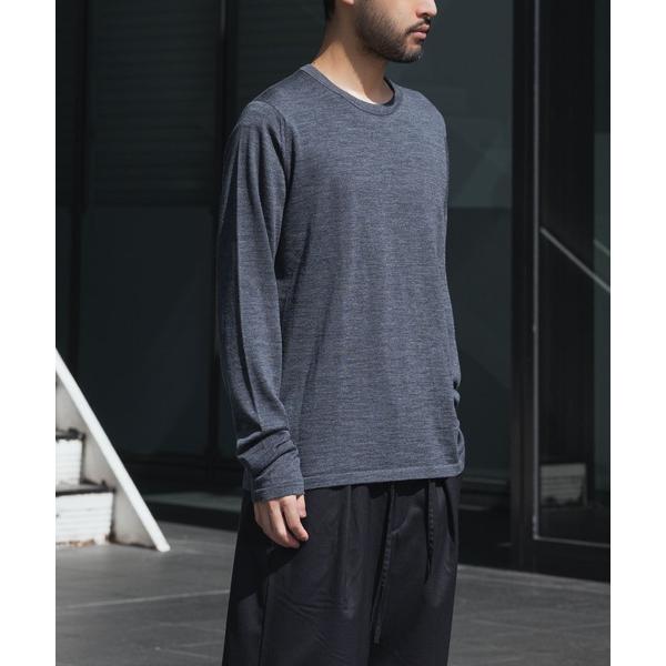 セーター ニット × JOHN SMEDLEY MERINO EXTRAFINE WELTED CR...
