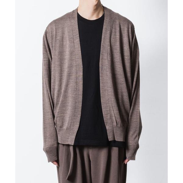 カーディガン × JOHN SMEDLEY MERINO EXTRAFINE BUTTONLESS ...