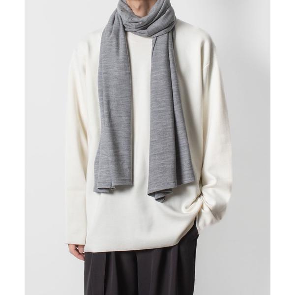 ストール マフラー × JOHN SMEDLEY MERINO EXTRAFINE WIDE STO...