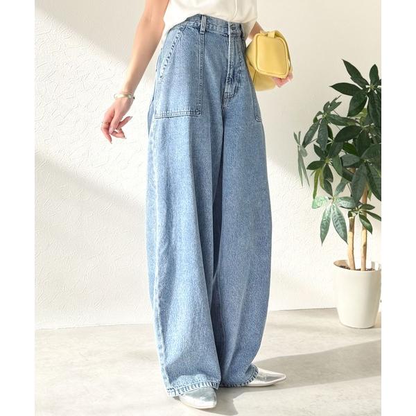 ジーンズ デニム デニムパンツ 「JaVaジャバコラボ」 立体感でシルエット補正。ウエストゴムで履き...