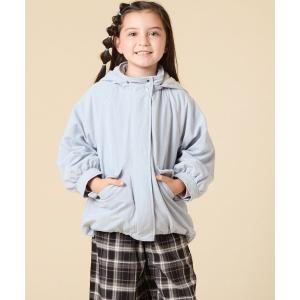 マウンテンパーカー アウター 「120-160」「フード取り外し可能/お家で洗える」裏ボアマウンテンパーカー キッズ 子供服 女の子