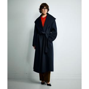 コート アウター ESTNATION / ウールカシミヤリバーガウンコート レディース