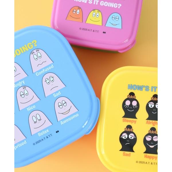 弁当箱 「BARBAPAPA/バーバパパ」 シールランチ３Ｐ HOW&apos;S IT GOING？