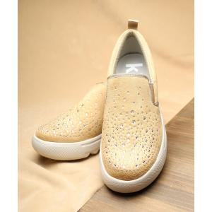 スリッポン KITSON キットソン 厚底ウェーブソール 軽量 スリッポン レディース