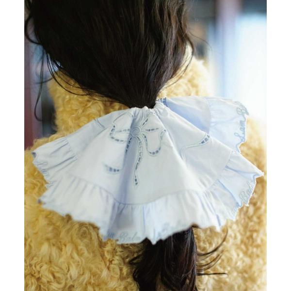 シュシュ 「Lam Balm」ヴィクトリアンエンブロイダリーシュシュ