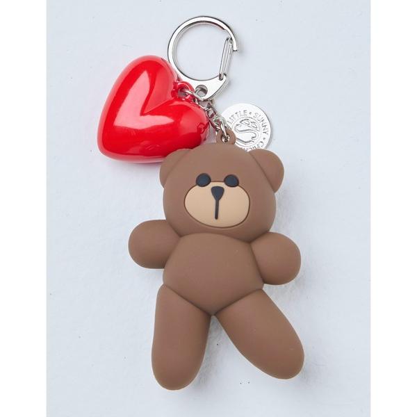 キーホルダー /Little Sunny Bite/bear heart key chain