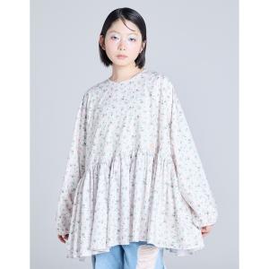 tシャツ 「Little Sunny Bite」floral mini dress レディース