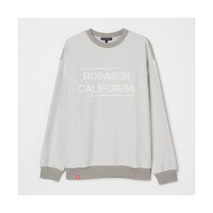 「Rosasen/GOLF」ウラケ 裏使い ウォッシュドプルオーバー メンズ