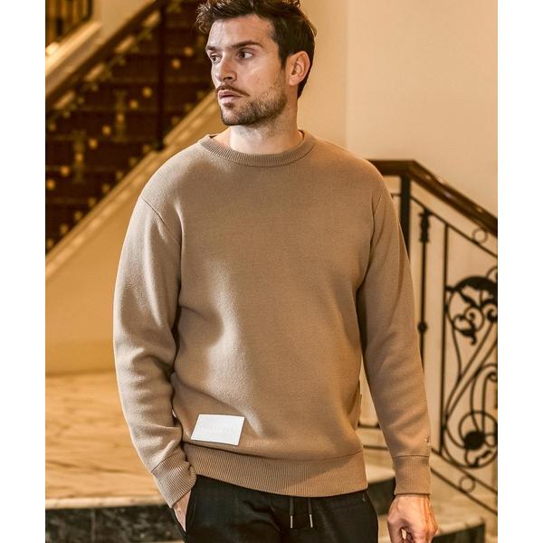 セーター ニット 1PIU1UGUALE3 RELAX(ウノピゥウノウグァーレトレ リラックス)レザ...