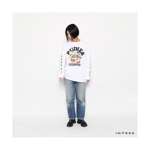 tシャツ RUDIE'SxCRAYON SHINCHAN KASUKABE BOUEITAI LSTEE/ルーディーズ×クレヨンしんちゃん かすかべ防