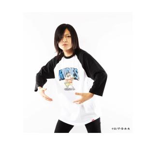 tシャツ RUDIE'SxCRAYON SHINCHAN GUITAR RAGLANTEE/ルーディーズ×クレヨンしんちゃん ギターラグランTシャツ