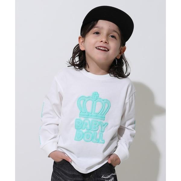 tシャツ 親子お揃い BIGネオン発泡プリントロンT 1056K キッズ 子供服 男の子 女の子