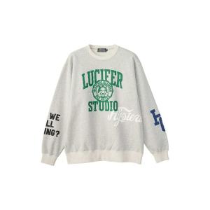 トレーナー スウェット LUCIFER STUDIO スウェット メンズ