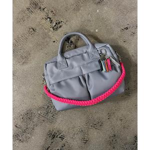 ショルダーバッグ 「cheek / チーク」W pocket 3way boston / ダブルポケット 3WAYボストンバッグ (C25008) メ