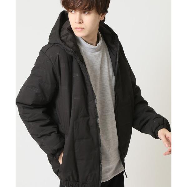 ダウンジャケット ダウン シームレス 型押し フーテッド エコダウンジャケット パーカー  -ARC...