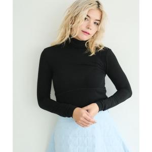 tシャツ 「mikomori × THIRD MAGAZINE」CUT SHEER TURTLE レディース
