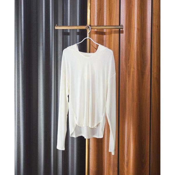 tシャツ (CHIGNON)SHEER HOODIE PO レディース