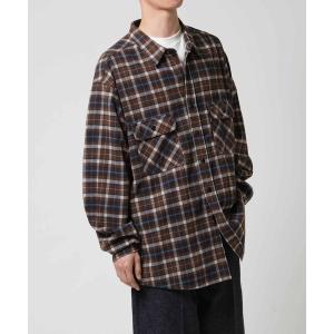 シャツ PENDLETON |「別注」 レギュラーカラー チェックシャツ MEN メンズ