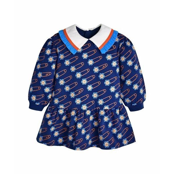 ワンピース エリービッグカラーワンピース キッズ 子供服 女の子