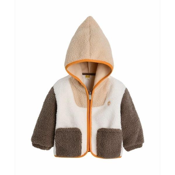 ブルゾン アウター クリップラウンドポケットフリースジャンパー キッズ 子供服 男の子 女の子