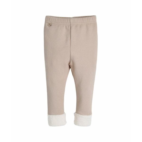 レギンス スパッツ クリップ裾切り替えミンク起毛レギンス キッズ 子供 男の子 女の子