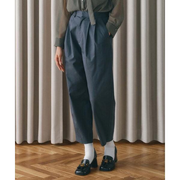 パンツ 「きれいめカジュアル」カーヴィーパンツ レディース