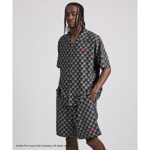 シャツ 半袖 Coca-Cola 70s DRD All Over Printed Shirt メンズ