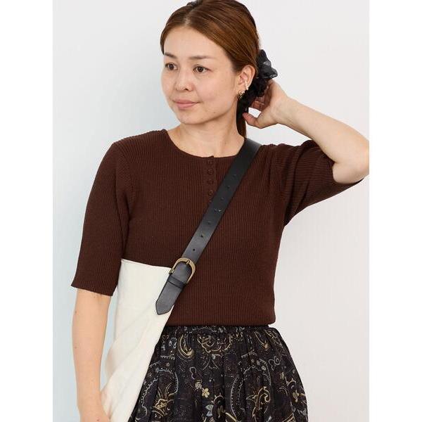 ニット セーター ヘンリーネックプルオーバーニット「2025autumn catalog item」...