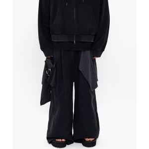 ♦️最終価格♦️美品◇ブリーフィング◇スリムパンツ&ブルゾン◇メンズ◇セットアップ セットアップ メンズ カットデニム サイドライン プリント