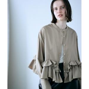 ブラウス シャツ spiral raffle blouse レディース