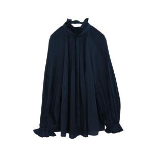ブラウス シャツ accordion pleats blouse レディース