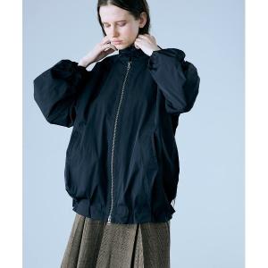 ブルゾン アウター volume sleeve taffeta mid-blouson レディース