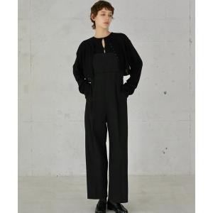 サロペット オーバーオール 「LA PEAU DE GEM」cocoon cami overalls/コクーンキャミサロペ レディース