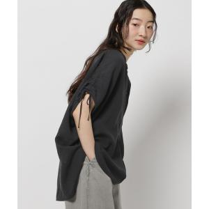 「niko and...」 半袖ブラウス MEDIUM ブラック レディース