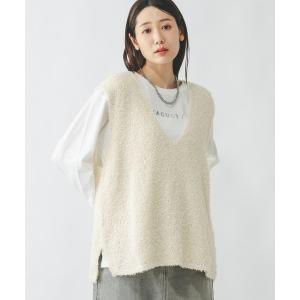 「GLOBAL WORK」 ノースリーブトップス MEDIUM オフホワイト レディース