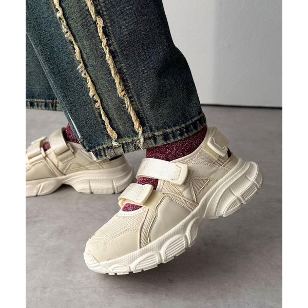 「Java」 フラットサンダル MEDIUM アイボリー レディース