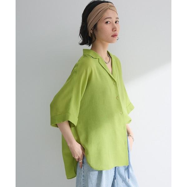 「Green Parks」 「chocol raffine robe」半袖シャツ FREE グリーン...