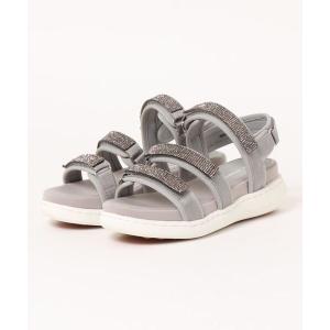 「tsumori chisato WALK」 フラットサンダル M(23.5cm) グレー レディース