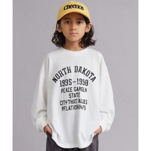 tシャツ 「綿100%」アソート グラフィック 長袖 Tシャツ「PAIRMANON STREET」 キッズ 子供服 男の子 女の子