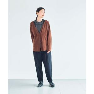 カーディガン カシュクールニットlamb レディース