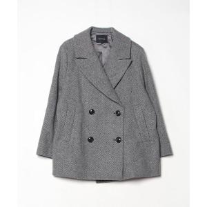 最終値下げ　untitled グレー コート UNTITLED（アンタイトル） チェスターコート 01 グレー レディース