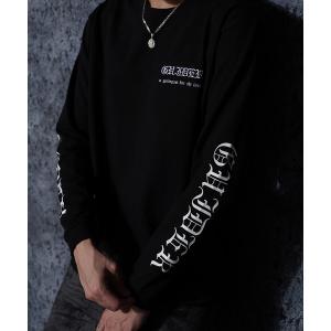 tシャツ 「GUIDER」オールド シンプル 袖ロゴ L/S Tee / Old Simple Sleeve Logo Long-Sleeve Tee