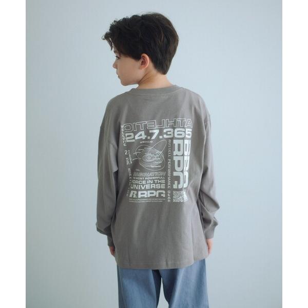 tシャツ 「別注」「RUSSELL ATHLETIC」プリント ロングスリーブ / キッズ  140...