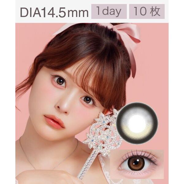 カラコン コンタクトレンズ 「回らない水光カラコン」Chapun 1DAY 10枚入り ときとめブラ...