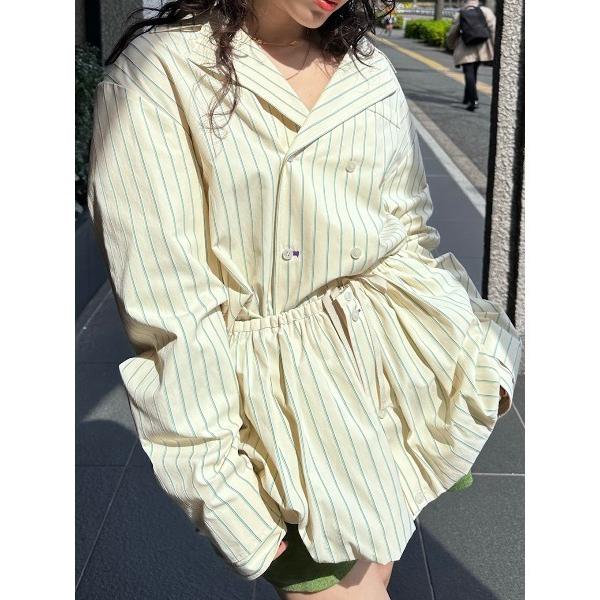 ブラウス シャツ MULTI STRIPED SHIRT レディース
